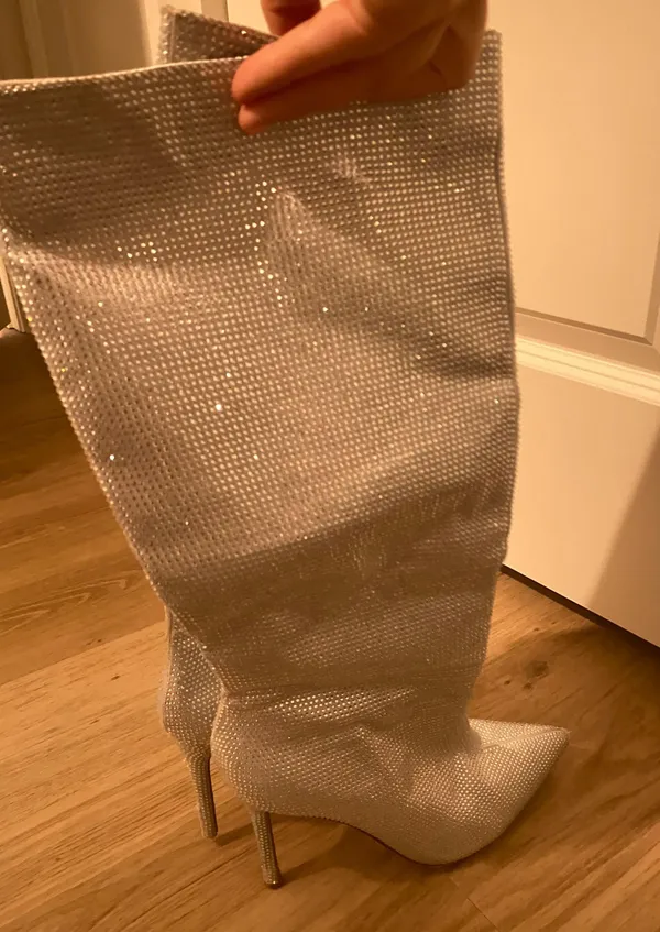 Lulus Rhinestone Boots - Image 2