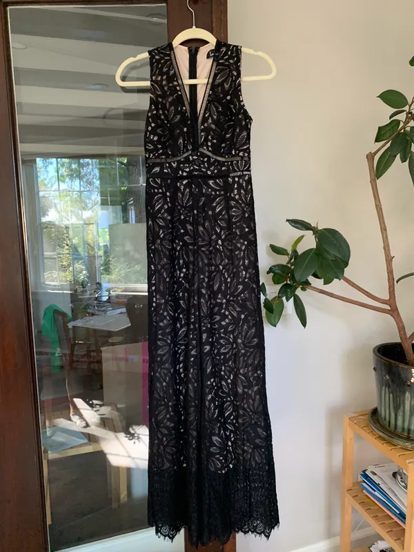 Lulus Black Lace Jumpsuit - Image 8