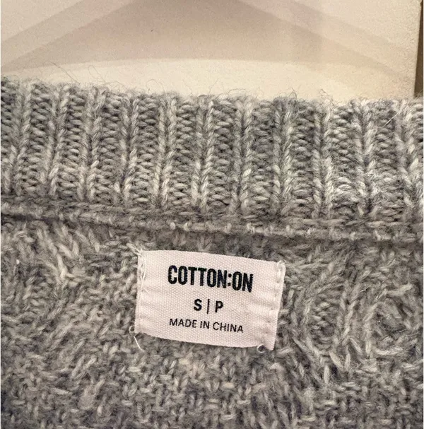 Garage Cropped cable knit sweater - Image 2