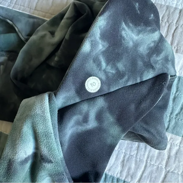 Lululemon Align Reversible Bra 10 Diamond Dye Silver Blue Tidewater Teal Grey - Image 4
