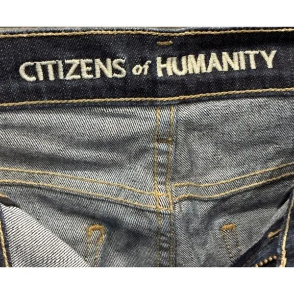 Citizens of Humanity Dita Petite Bootcut Jeans Women's 27 Dark Wash Stretch‎ - Image 8