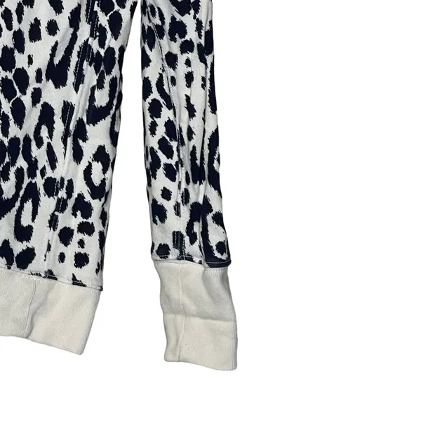 Gap Cotton‎ Pullover Sweatshirt Women Small Leopard Print Long Sleeve Crewneck - Image 3