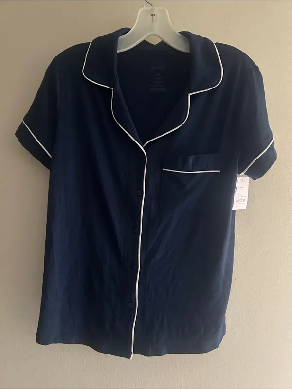 Auden Women’s Pajama Set XS Blue - Image 3