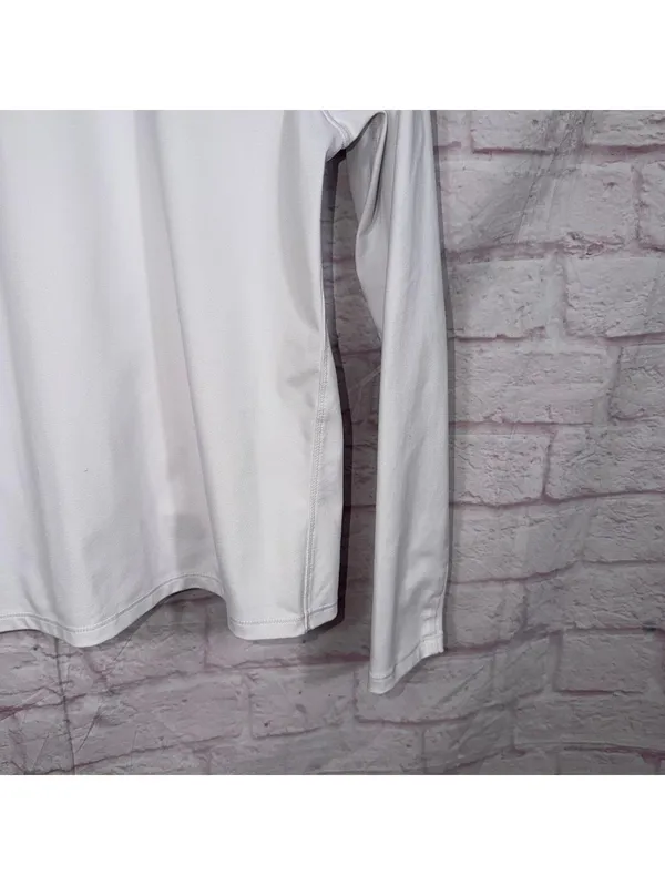 Lululemon White Long Sleeve Shirt Size 4 - Image 3