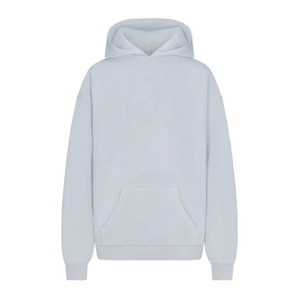 SKIMS Boyfriend fleece pullover hoodie NWT SIZE M ZEN BLUE - Image 3