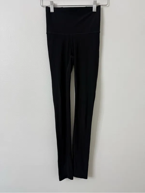 {2} Lululemon Mapped Out High-Rise Tight 28" Black / Black - Image 4