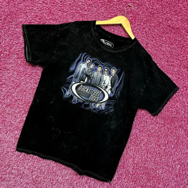 Backstreet Boys Millennium Poster Pop Boy Band Tee M/L - Image 3
