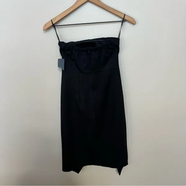 Lulu’s Jazzie Black Strapless Bodycon Dress NWT Size Small LBD - Image 5