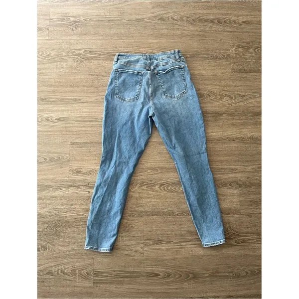 Abercrombie Curve Love High Rise Super Skinny Jeans Women’s 30/10 Washed Blue - Image 9