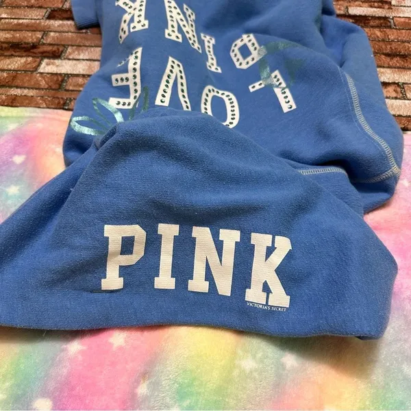 Victorias Secret PINK Sweatshirt full zip Hoodie Jacket Size S/P - Image 2
