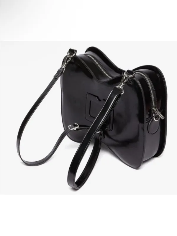 Dr. Martens Black Kiev VEGAN Bow Bag Crossbody Backpack 2-Way Purse - Image 12