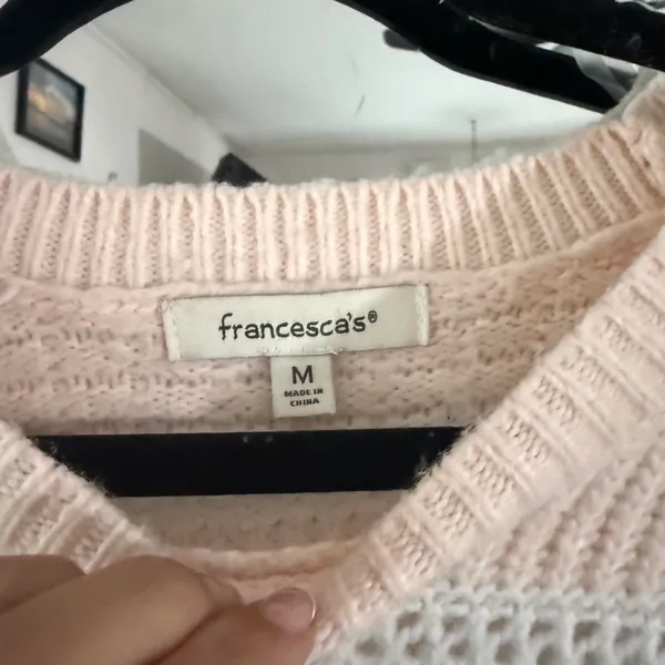 Francesca's Sweater Knit Striped - Image 3
