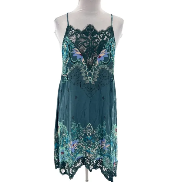 Free People Intimately Who's Sorry Now Floral Slip Dress Sz‎ M - Image 3