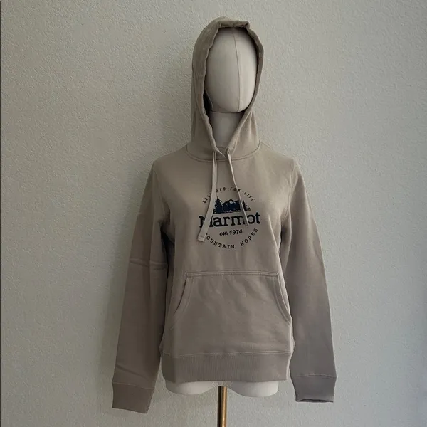 MARMOT Women's Culebra Peak Hoody, Sandbar, Size Small, NWT - Image 2