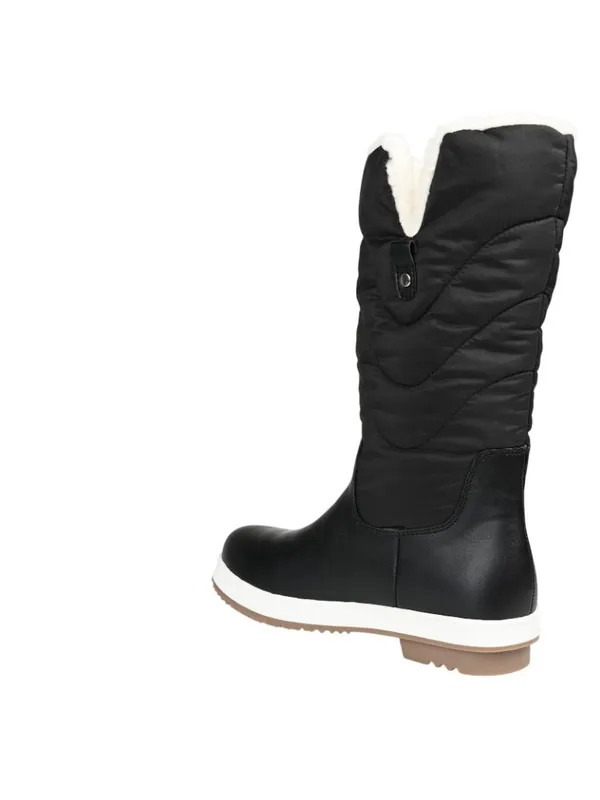 Journee Collection PIPPAH Shearling Lined Cold Weather Boots Black 10M - Image 15