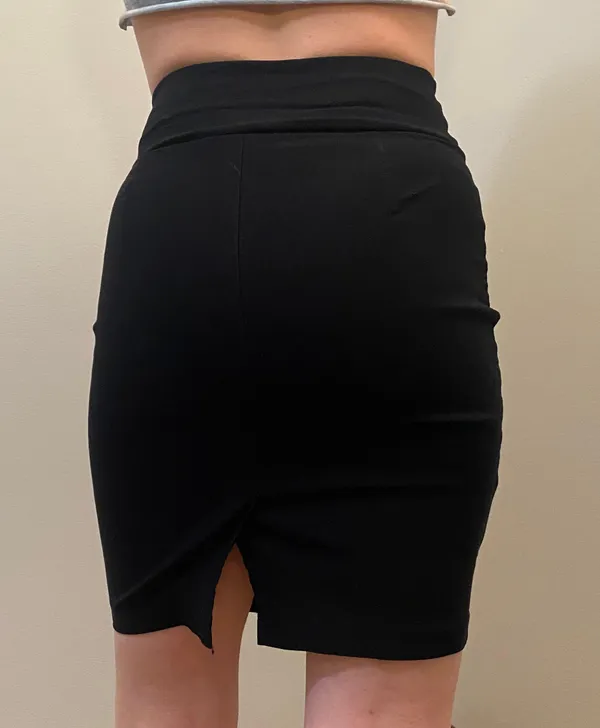 Iz Byer Black Pencil Skirt - Image 2