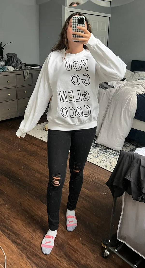 Mean Girls Crewneck White Size M - Image 5