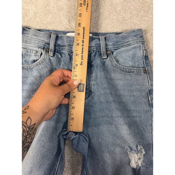 kancan‎ straight leg pants distressed 1/24 Blue Size undefined - Image 7