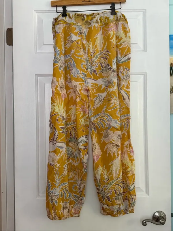 Free People Intimately Breezy Bottoms in Yellow Floral - Image 3