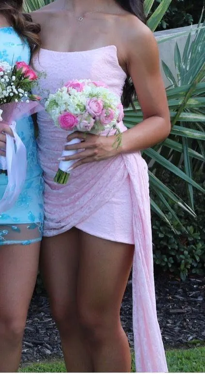 RUNAWAY THE LABEL Pink Dress - Image 5