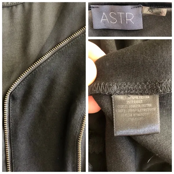 ASTR Sleeveless Cut-Out Mesh Black Bodycon Cocktail Dress, sz. XS - Image 7