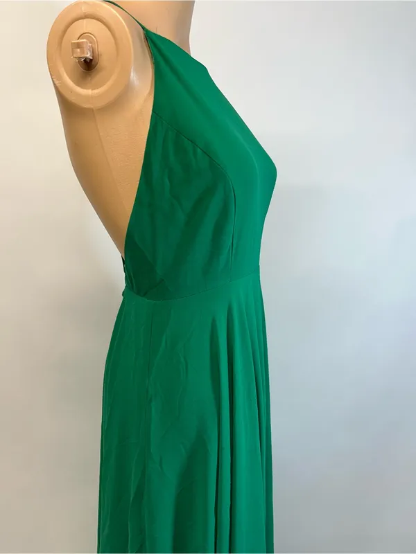Lulu's Emerald Green Halter Maxi Dress - Image 6