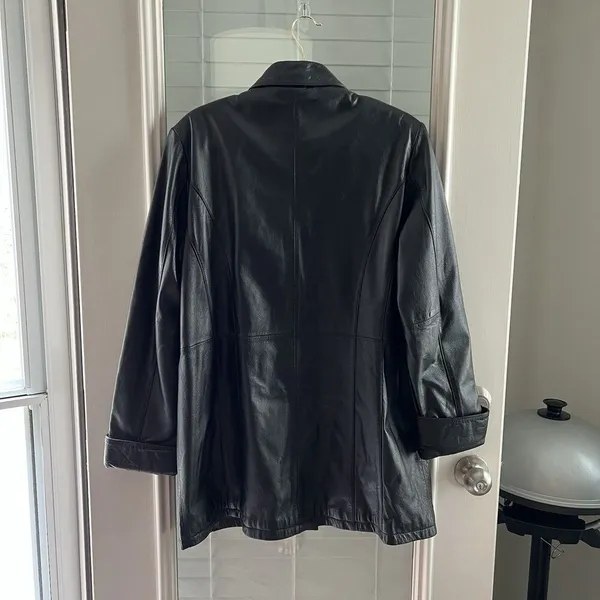 Wilson’s‎ Women’s Leather Jacket Large Black - Image 2