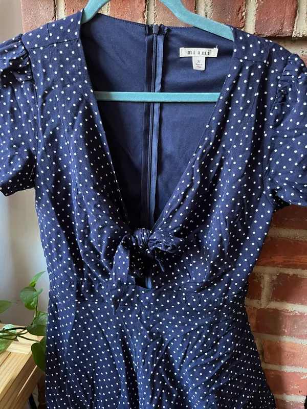 Francesca's Polka Dot Romper - Image 5