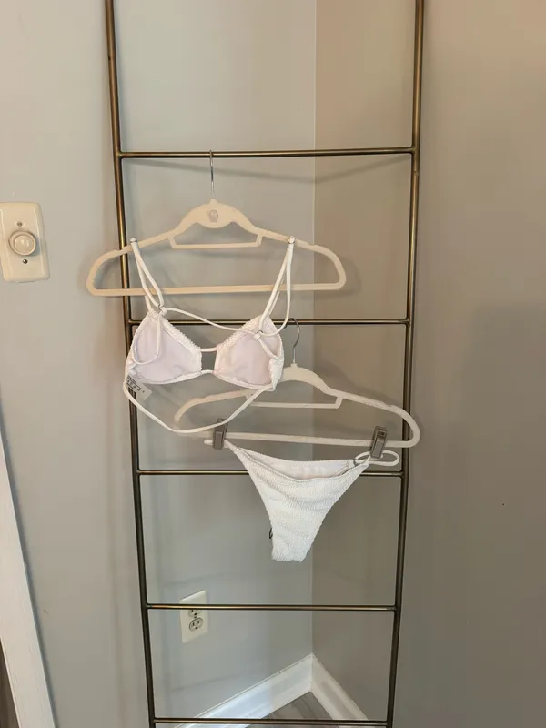 White Bikini Shein Set - Image 4