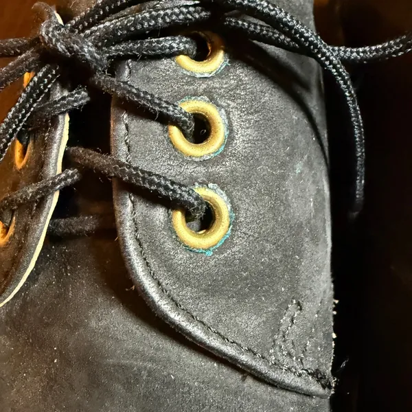 Dr. Martens England Skechers 3 Eye Oxford Shoes Black Nubuck Size UK 4 US 6 VTG - Image 7