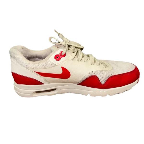 Nike Wmns 8.5 Air Max 1 Ultra Essential Challenge Red 704993-100 White Red - Image 2
