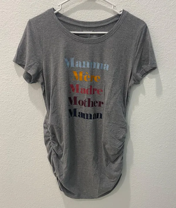 Motherhood Maternity Mamma Tee Size Medium - Image 2