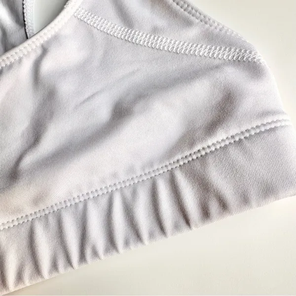 Boston Consulting Group White Sports Bra SZ XS - Image 3