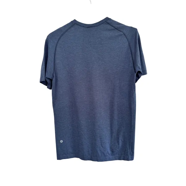 Lululemon Peloton Swiftly Tech Short Sleeve 2.0 Shirt Navy Blue Womens Size S - Image 3