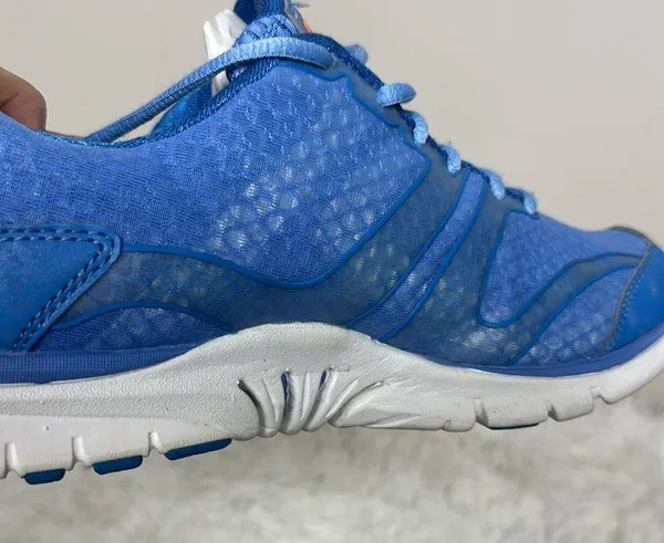 Ryka Dynamic Womens Cross Trainer blue Mesh Lace Up Sneakers Size 8.5 - Image 4