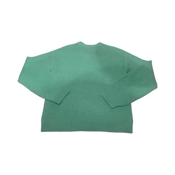 A New Day Womens Mint Green Ribbed Cherry Embroidered Crewneck Sweater Small NEW - Image 6