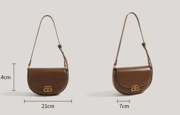 Cute Crossbody Bag Brown - Image 2