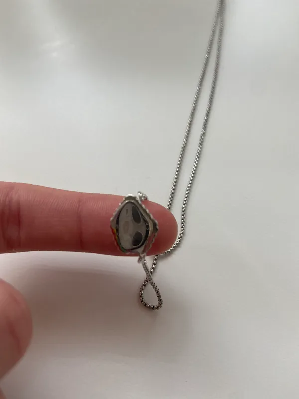 Silver  necklace - Image 3