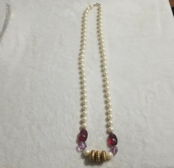 Vintage Long Cadoro Fashion Necklace - Image 5