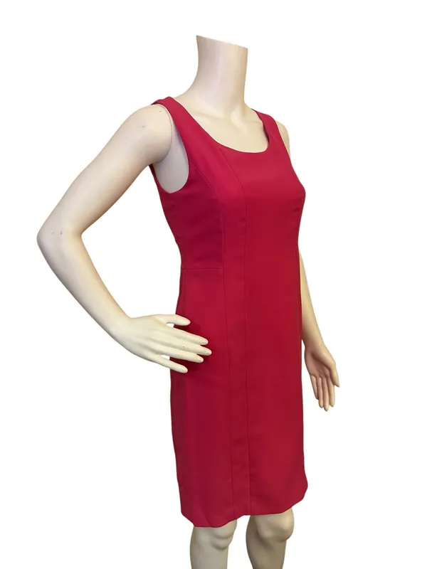 Halogen Sleek Sleeveless Pink Sheath Dress - Image 2