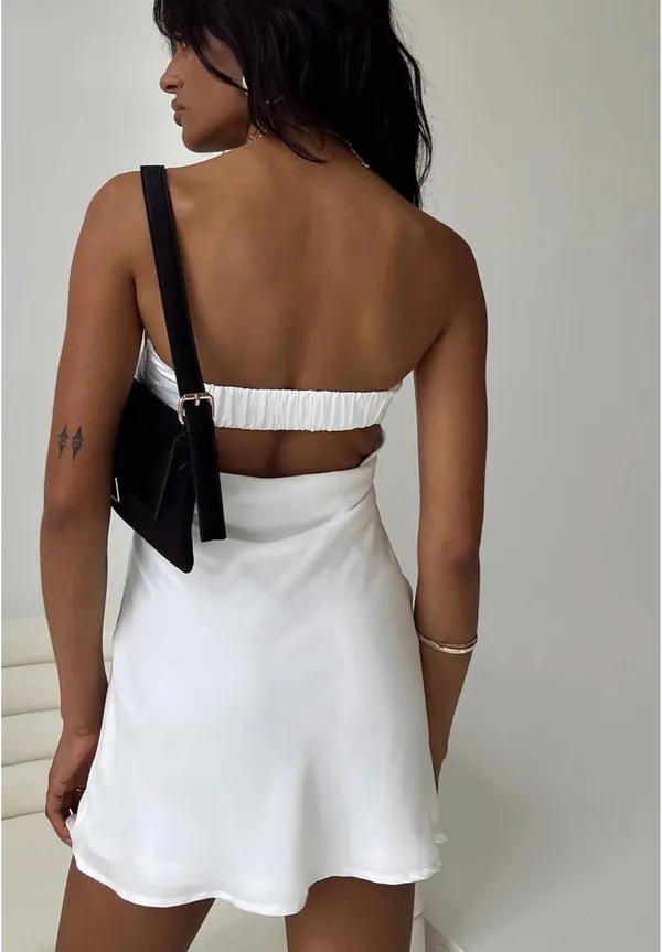 Princess Polly White Mini Dress - Image 2