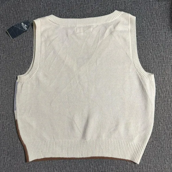 Hollister Crop Knit Sweater Vest - Image 5