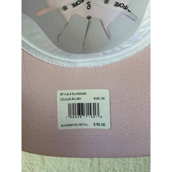 G/FORE Elevation 6109 Golf Hat Blush Pink Snapback Cap GLH000055 Womens - Image 9
