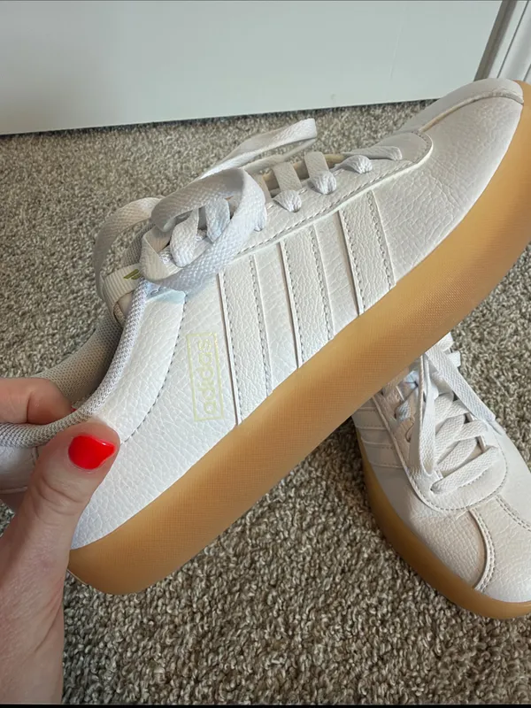 White adidas - Image 7