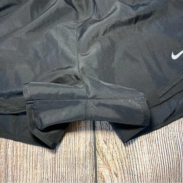 Nike‎ Dri-Fit Tempo Shorts Womens Small Black Track Running Short Brief Lined - Image 9