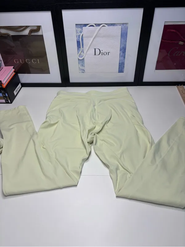 MFVIM 2 Piece Set Lemon Chiffon Yellow Workout Set Fits Like Small (Tag XL) NWOT - Image 11