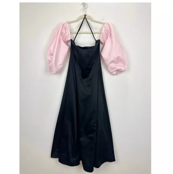 Gianni bini off the shoulder midi dress size 10 - Image 4