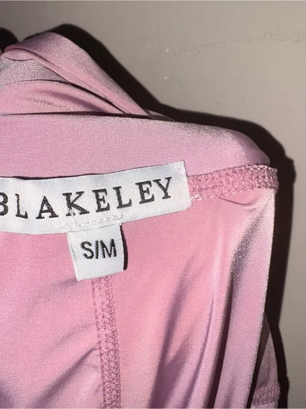Blakeley Ivy League Pleated Athletic Skort Mauve Pink S/M - Image 3