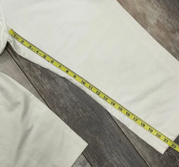 Merona White Capri Pants Size 12 - Image 6
