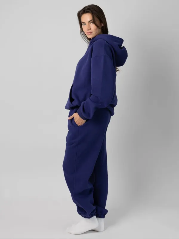 Comfrt Signature Sweatpants Indigo Purple Size M - Image 2